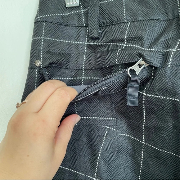Burton window pane print snow pants Sz S - Picture 6 of 11